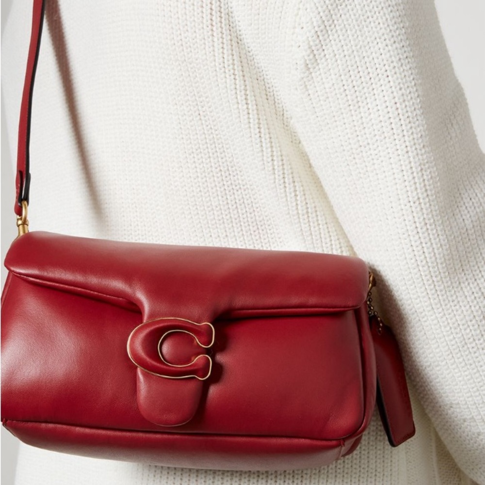 Coach Red Apple Pillow Tabby 26